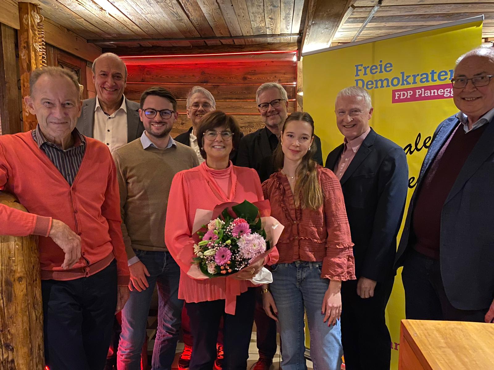 Kandidaten Gemeinderatsliste der FDP-Planegg für die Kommunalwahl 2026