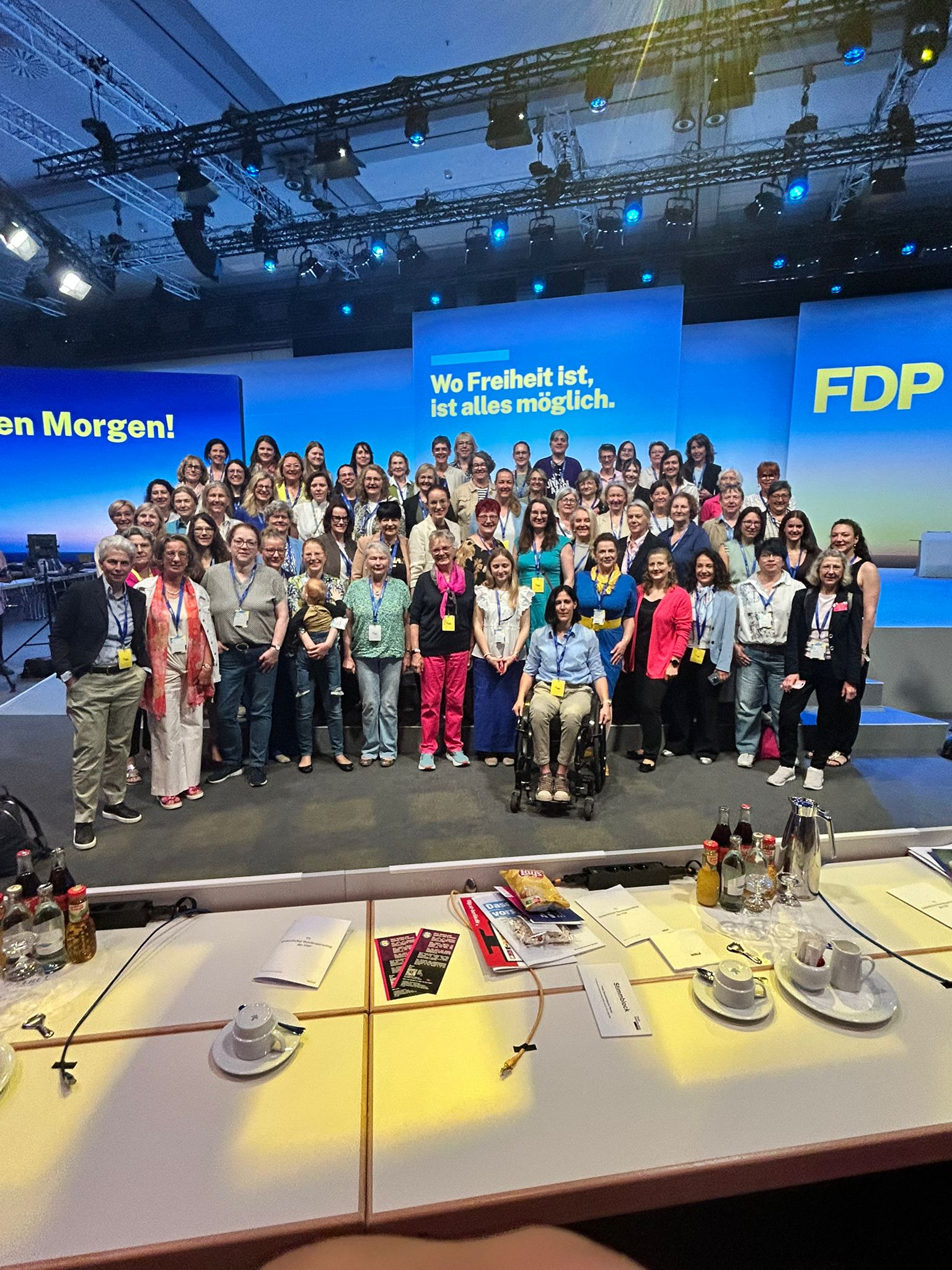 Frauen am Bundestparteitag 2026 als Gruppenbild 