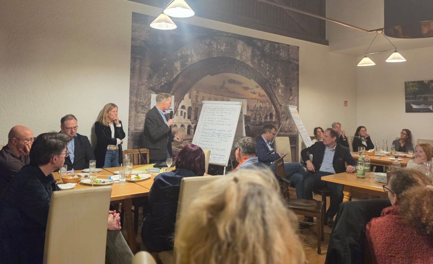 Foto der Teilnehmer bei World Café 