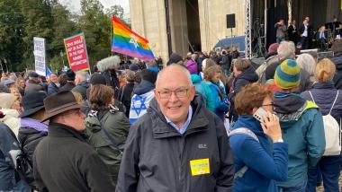 Harald Eggers, Schriftführer KV München-Land, war vor Ort mit Birgit Unger und Michael Ritz.