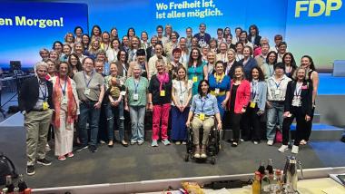 Frauen am Bundestparteitag 2026 als Gruppenbild